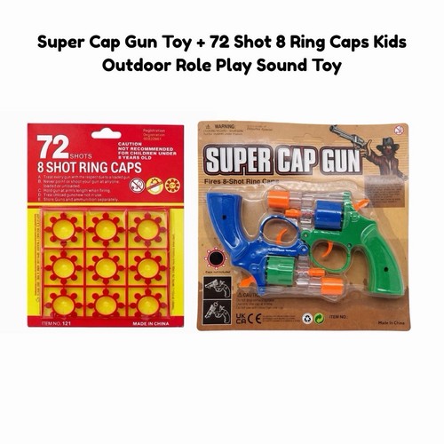 Super cap gun toy - toy, 72
