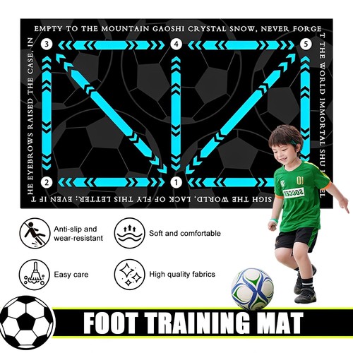 Football skills mat - football,