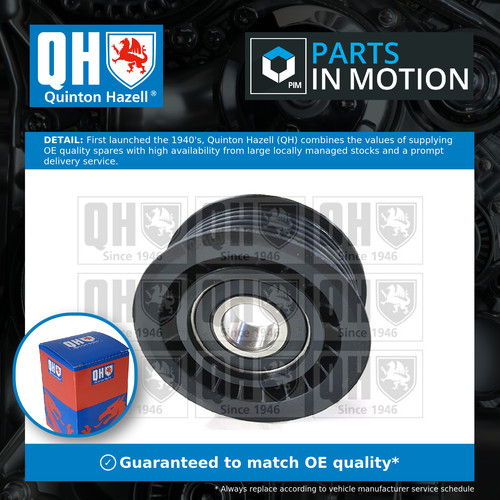 Aux belt idler pulley fits - idler,