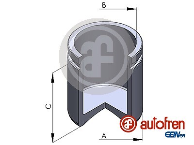 D02561 autofren seinsa piston - seinsa,