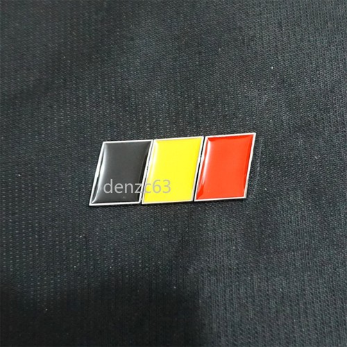 Chrome belgium flag - 1x,