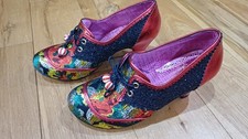 Irregular Choice 'Step to It' Christmas shoes - size 8.5 - worn once - cost £99