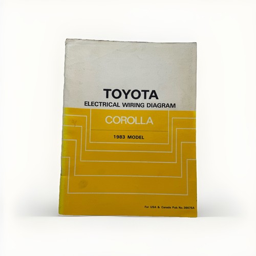 Toyota corolla 1983 - corolla, oem