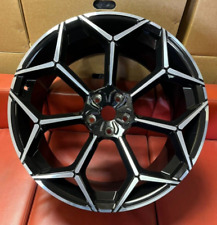 23" URUS PERF LAMBORGHINI STYLE FORGED     ALLOY WHEELS BLACK POLISHED