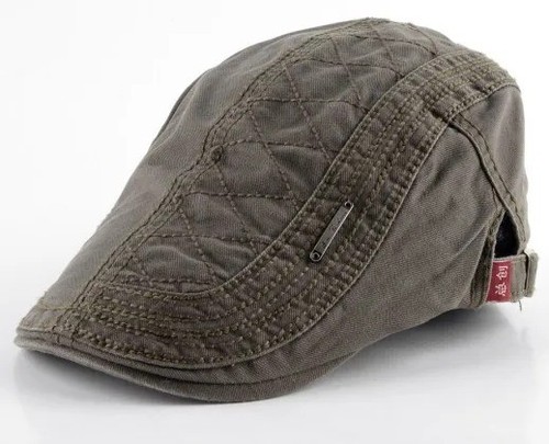 Retro men cotton ivy flat - retro, cap