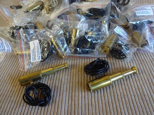 Working brass telescope - 40, x