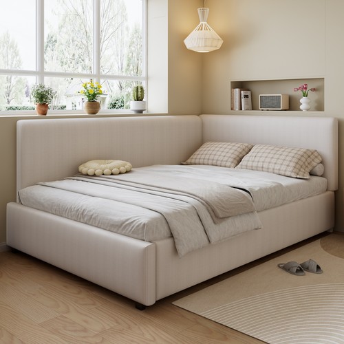 Daybed 4ft6 double upholstered - daybed,