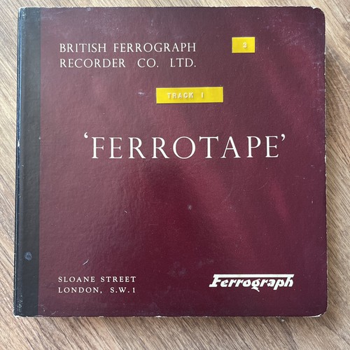 Ferrotape british ferrograph - british,
