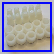 102349 X 10 (113302 X 10) IKEA LIATORP Trim Fix Mounting Lugs, Plastic, White