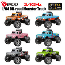 RC 1/64 Mini Truck 2.4G Off-road Monster Alloy Remote Controller Car Toys