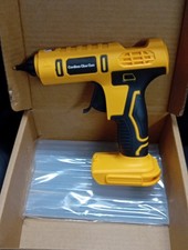 Cordless Glue Gun 100W glue Sticks Included  Takes Dewalt Battery   Not Include