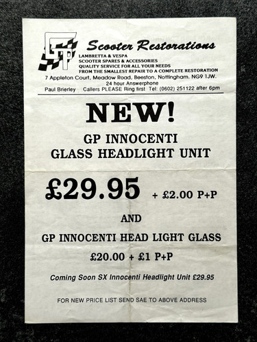 Vintage scooter restorations - scooter,