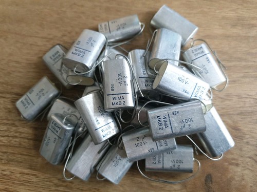 Joblot wima 2uf 100v mkb2 - wima,