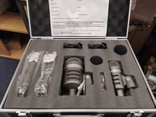 ST4 KIT Drum Kit Microphone Set : 2 X DYNAMIC MICS 2 X ELECTROSTATIC MICS