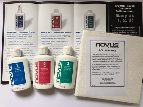 Novus acrylic scratch remover - acrylic,