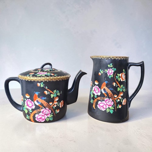 Henry alcock teapot milk jug - alcock,
