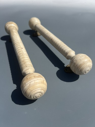 Large pair bakelite antique - large,