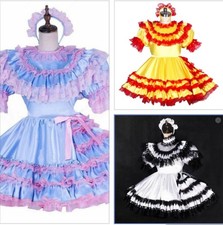 Sissy maid Girl Satin