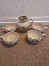 Cider Set 4 Cups Jug  French