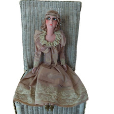 Very Nice Antique Boudoir Doll