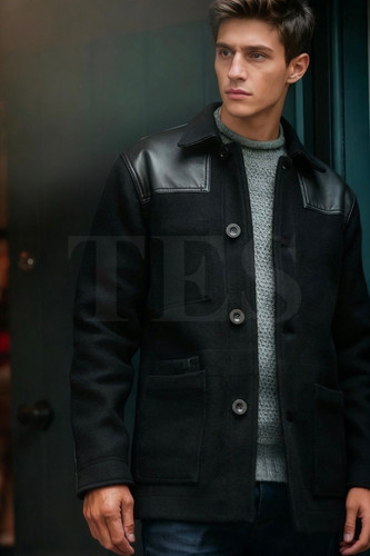 Curtis donkey jacket - donkey, wool