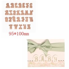 26 Alphabet DIY Metal Cutting