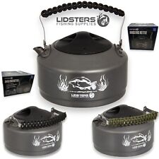 Lidsters Angling Kettle 1.1 Litre Carp Fishing Camping Paracord wrapped handle