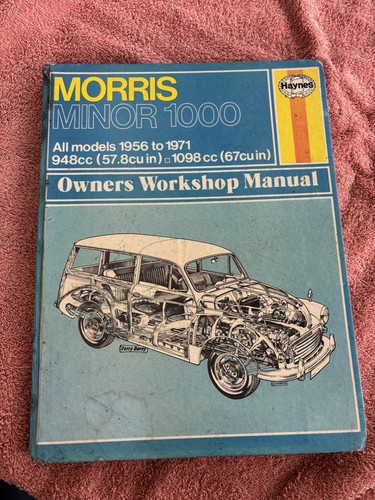 Morris minor 1000 workshop - morris,