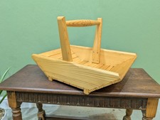 Vintage Garden Trug Pine Wood