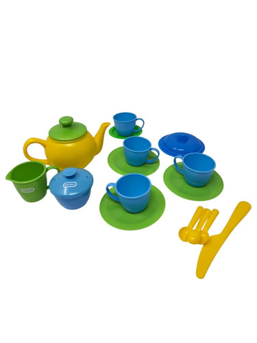 Vintage little tikes tea set - tikes,