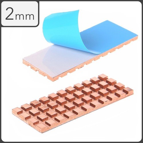 Copper heatsink 2mm thermal - copper,