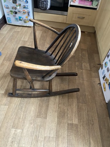 Small antique rocking chair - antique,