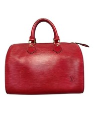 LOUIS VUITTON Speedy 25 M43017 Castilian Red