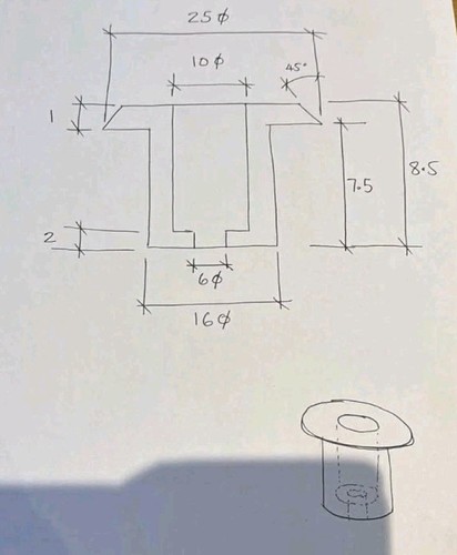 Custom parts your sizes - to,
