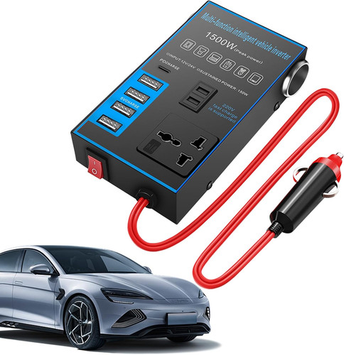 1500w car power inverter usb - power,