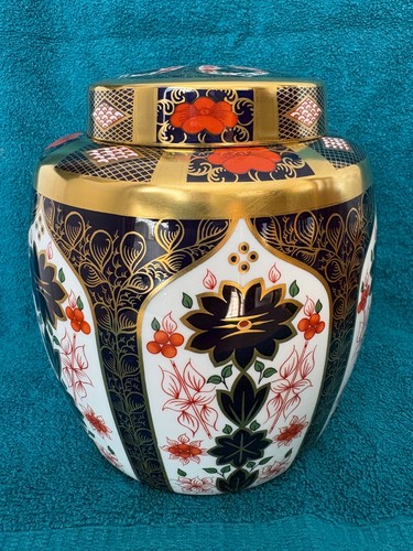 Royal crown derby - crown, imari