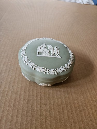 Wedgwood jasperware sage green - jasperware,
