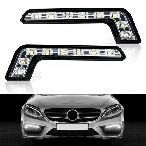 Pair 12v led universal - 8, white