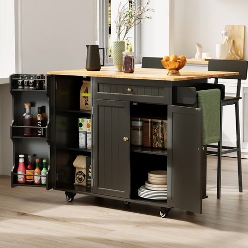 Kitchen island trolley - island, with