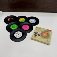 Retro Vinyl Record Drink