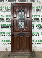 STAINED GLASS FRONT DOOR