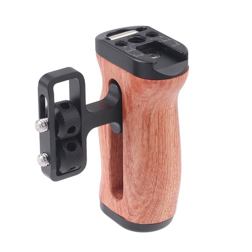 Wooden camera side - side, handle