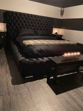 Bespoke Chesterfield Plush Velvet Royal Ambassador Bed Frame