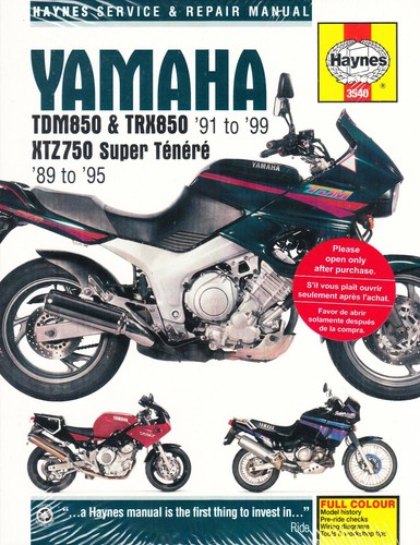 1989 1995 yamaha tdm850 trx850 - yamaha,