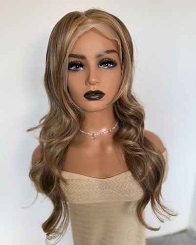 Women long honey - honey, caramel