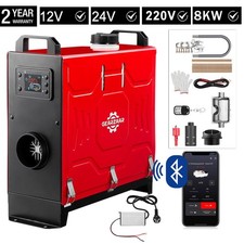 8KW 12V 24V 220V diesel heater auxiliary heater air heater car truck RV