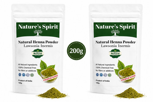 Natural organic henna 200g - organic, henna-200g-