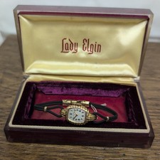 Lady Elgin Vintage Watch, 14k