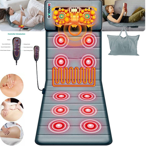 Electric heated massage mat - massage,