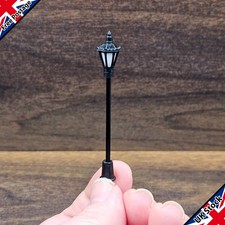 10x 3V Miniature Street Light Lamp Post Model for 1:76 N/OO Gauge Train Railway